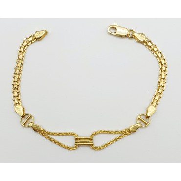 BRACCIALE ORO GIALLO 18kt...