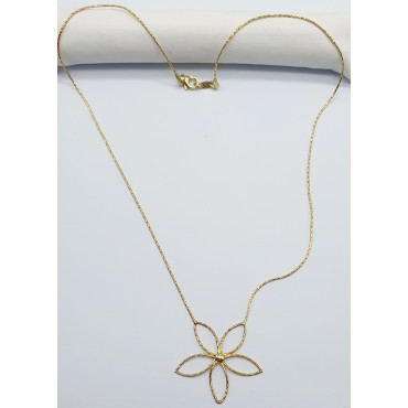 COLLANA ORO GIALLO 18K 750...