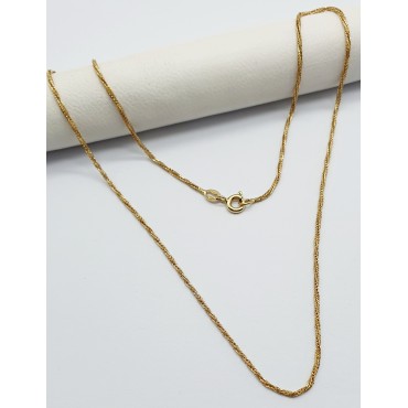 COLLANA ORO GIALLO 18K 750...