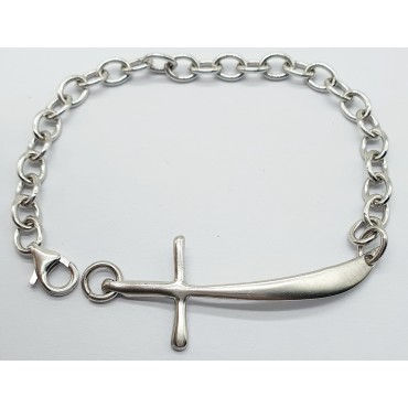 BRACCIALE SPADA ARGENTO 925...