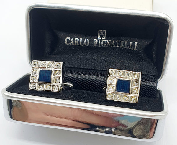 GEMELLI "CARLO PIGNATELLI" ACCIAIO INOX