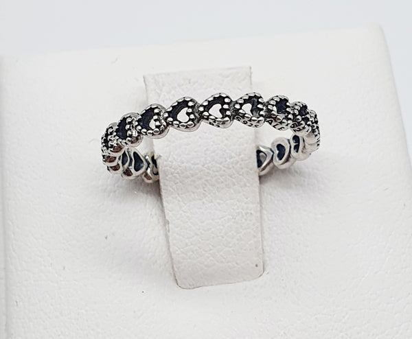 ANELLO "PANDORA" ARGENTO 925 CUORICINI GR.4.67