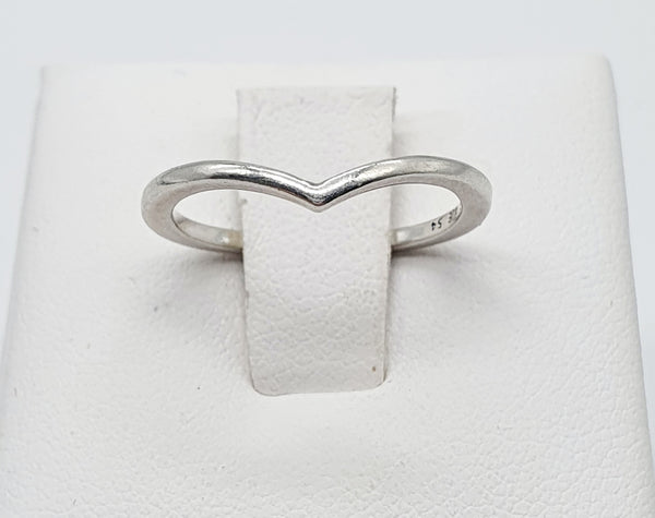 ANELLO "PANDORA" ARGENTO 925 A FORMA DI "V" GR.4,67