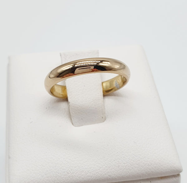 FEDE PICCOLA ORO GIALLO 18K 750 GR.4,41 DIAMETRO 3MM
