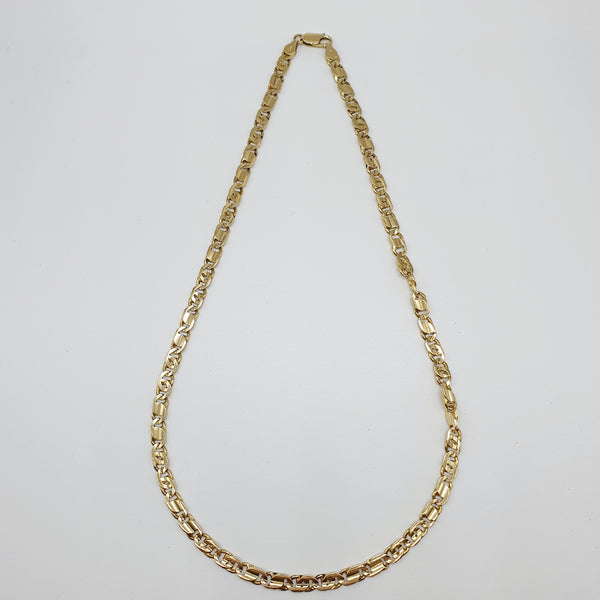 COLLANA UOMO ORO GIALLO 18K 750 CM.50 GR.40,58