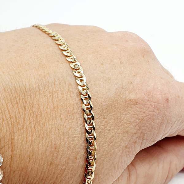 BRACCIALE ORO GIALLO 18K 750 CM.20 GR.8,20